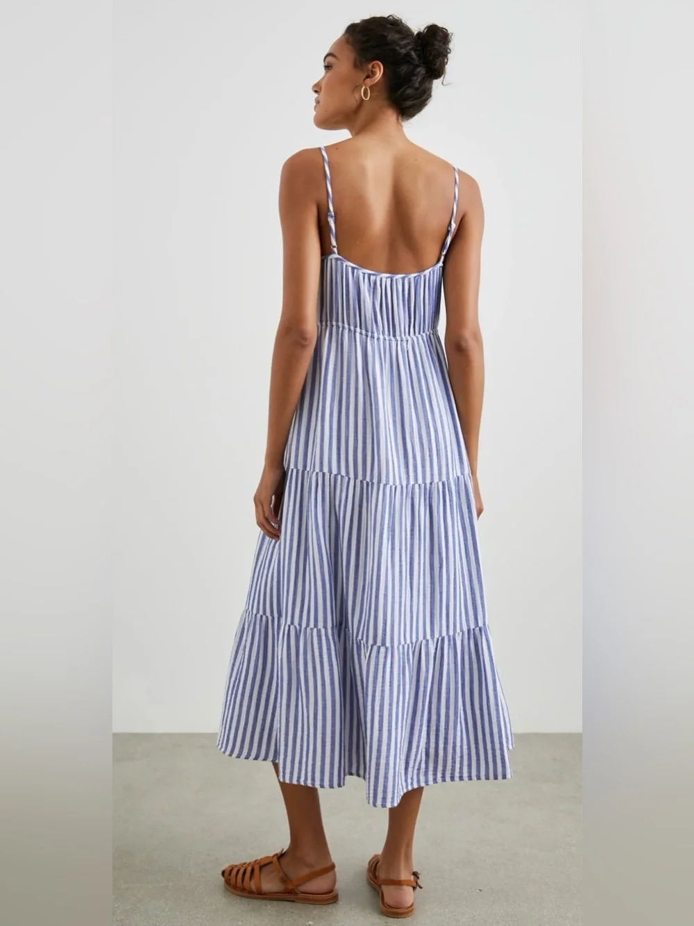 Rails $230 Blakely Dress in Anacapa Stripe XL - Picture 2 of 9